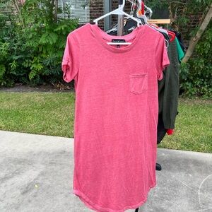 Derek Heart Rose T-Shirt Dress